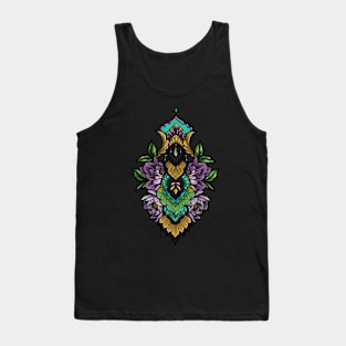 Floral ornamental Tank Top